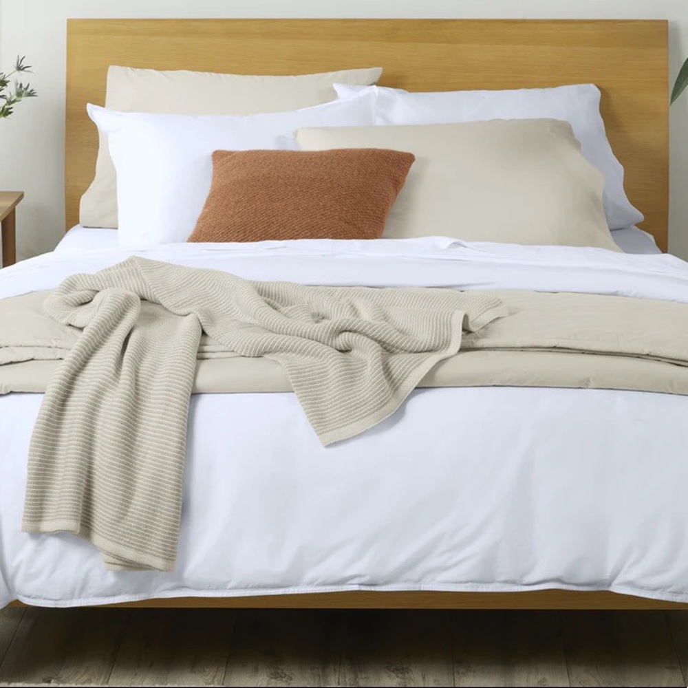 Casper Striped Cotton Throw
